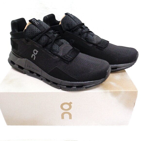 Men's On Cloudnova 2 shoes Size 13 black sneakers trainers NIB NWOT - Picture 1 of 6